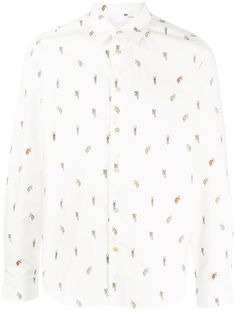 PAUL SMITH рубашка с принтом
