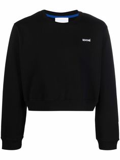 Koché толстовка с вышитым логотипом