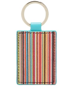 PAUL SMITH полосатый брелок