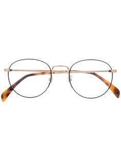 Eyewear by David Beckham очки в круглой оправе черепаховой расцветки