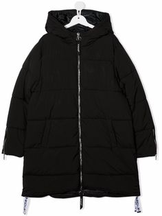 Pinko Kids пуховик с капюшоном