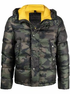 Blauer камуфляжный пуховик Hector