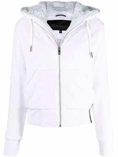 Moose Knuckles стеганый бомбер с искусственным мехом