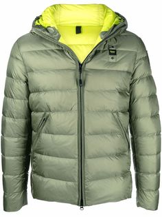 Blauer пуховик на молнии