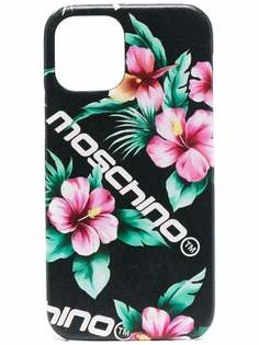 Moschino чехол для iPhone 12 с логотипом