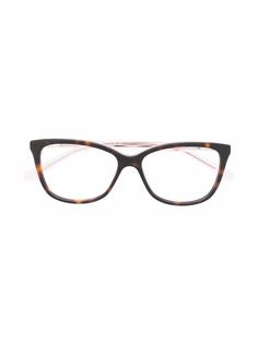 Love Moschino очки в квадратной оправе черепаховой расцветки