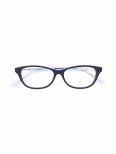 Love Moschino очки в квадратной двухцветной оправе