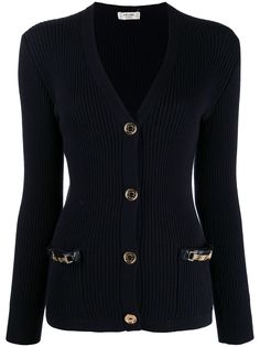 Céline Pre-Owned кардиган pre-owned с V-образным вырезом