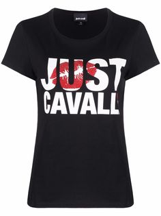 Just Cavalli футболка с логотипом