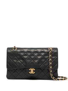 Chanel Pre-Owned сумка на плечо Double Flap среднего размера