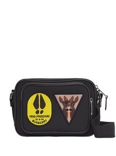 Burberry badge appliqué crossbody bag
