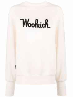 Woolrich толстовка с вышитым логотипом