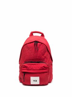 Y-3 рюкзак с нашивкой-логотипом