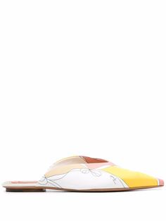 Emilio Pucci мюли с принтом Losanghe