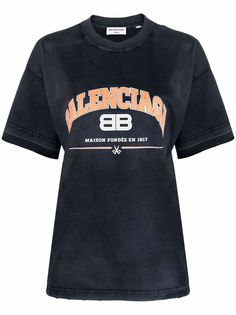 Balenciaga футболка с логотипом