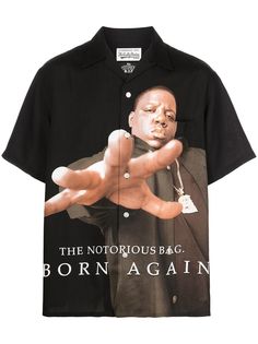 Wacko Maria рубашка The Notorious B.I.G с короткими рукавами