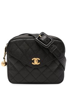 Chanel Pre-Owned стеганая поясная сумка 1995-го года с логотипом CC