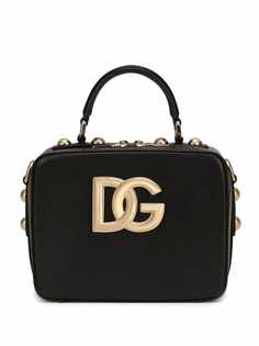 Dolce & Gabbana декорированная сумка-тоут с логотипом