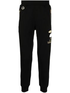 AAPE BY *A BATHING APE® спортивные брюки с карманами и логотипом