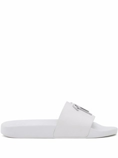 Giuseppe Zanotti шлепанцы Brett с логотипом