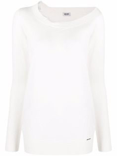 LIU JO декорированный джемпер