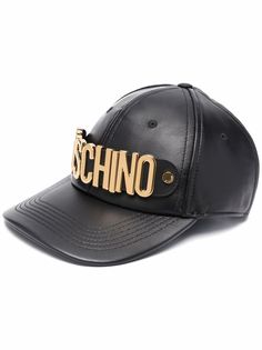 Moschino шестипанельная кепка с логотипом