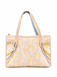 Fendi Pre-Owned сумка-тоут с узором Zucchino