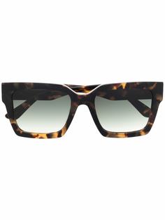 Karl Lagerfeld солнцезащитные очки в квадратной оправе