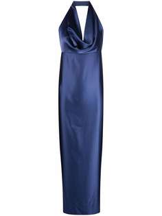 Blanca Vita длинное платье с вырезом халтер