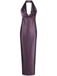 Blanca Vita длинное платье с вырезом халтер