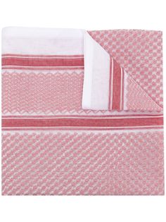 Giorgio Armani шелковый платок с геометричным узором