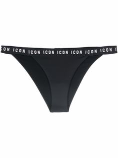 Dsquared2 плавки бикини с принтом Icon