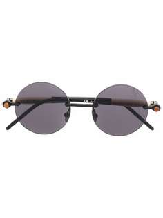 Kuboraum солнцезащитные очки P50 в круглой оправе