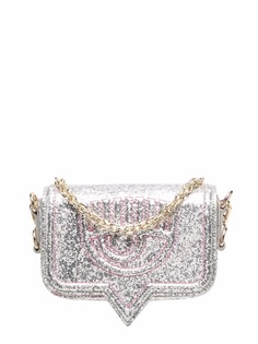 Chiara Ferragni сумка через плечо I Like Glitter среднего размера