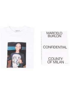 Marcelo Burlon County of Milan набор Confidential из футболки и книги