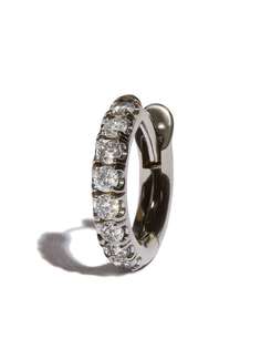 Spinelli Kilcollin серьга-кольцо из белого золота с бриллиантами
