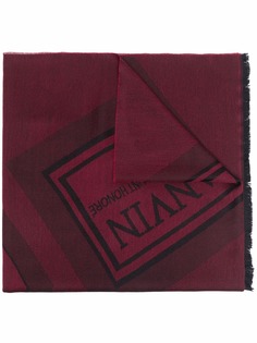 LANVIN шарф с логотипом