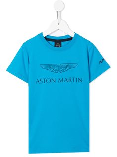 Hackett Kids футболка с принтом Aston Martin