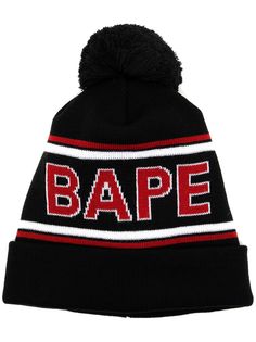 A BATHING APE® шапка бини с логотипом Bape