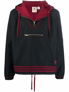 adidas анорак с капюшоном из коллаборации с Wales Bonner