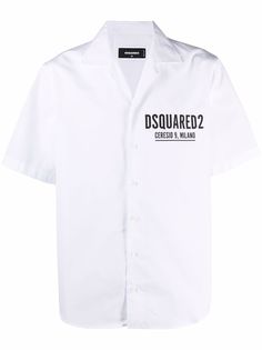 Dsquared2 рубашка с короткими рукавами и логотипом