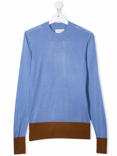 Scotch & Soda двухцветный джемпер тонкой вязки