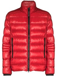 Canada Goose пуховик Crofton с высоким воротником