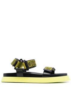 Moschino сандалии с логотипом