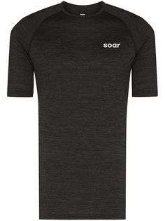 Soar logo-print running T-shirt