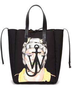 JW Anderson сумка-тоут Belt с принтом