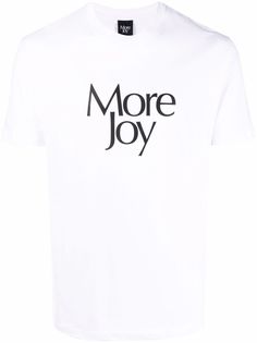 More Joy футболка из органического хлопка с логотипом