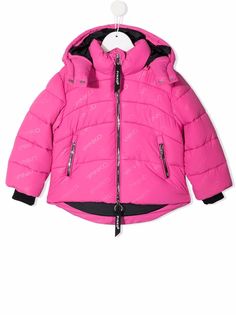 Pinko Kids пуховик с логотипом