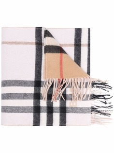 Burberry кашемировый шарф в клетку