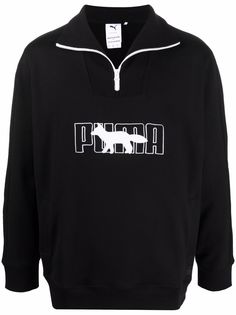 PUMA куртка с логотипом из коллаборации с Maison Kitsune